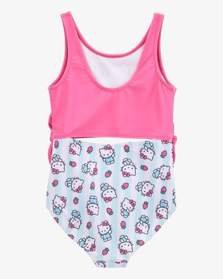 Product image 2 of Kid Hello Kitty® 1-Piece Swimsuit - Pink/Blue