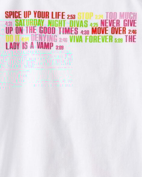 Kid Spice Girls Short-Sleeve Graphic Tee - Ivory