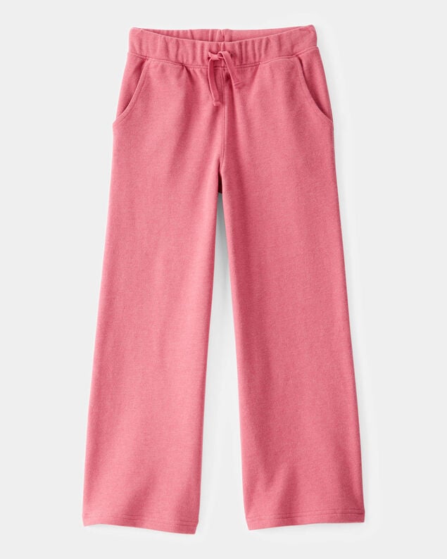 Product image 1 of Kid French Terry Drawstring Pants - Pink