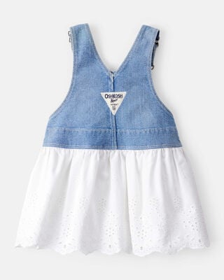 Product image 2 of Baby Eyelet Denim Jumper Dress