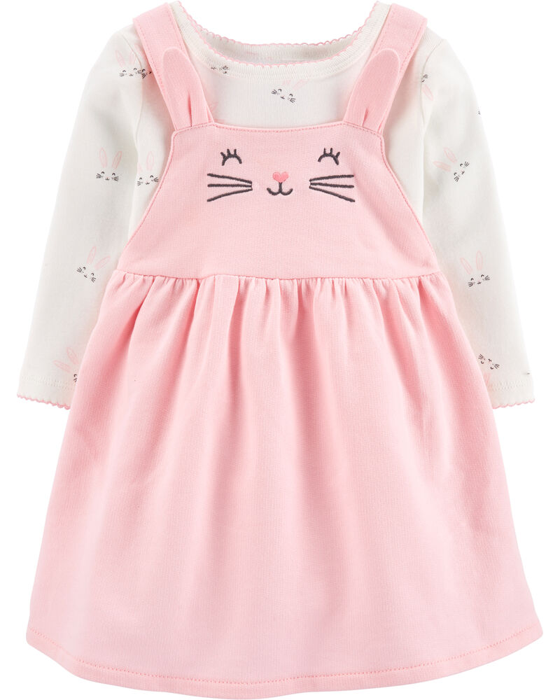 2 Piece Easter Bunny Bodysuit Skirtall Set Carters Com