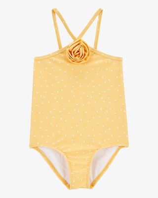 Product image 1 of Toddler 1-Piece Polka Dot Swimsuit - Gold