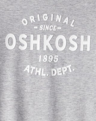 Product image 2 of Kid Jersey OshKosh Logo Long-Sleeve Shirt - Grey