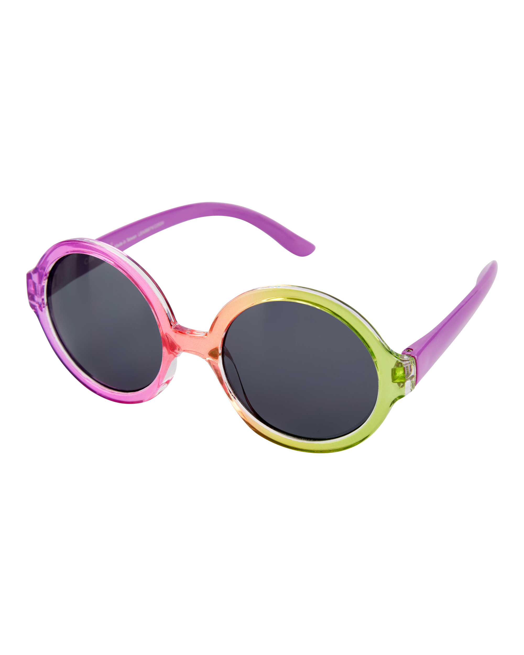 Kid Ombré Round Sunglasses