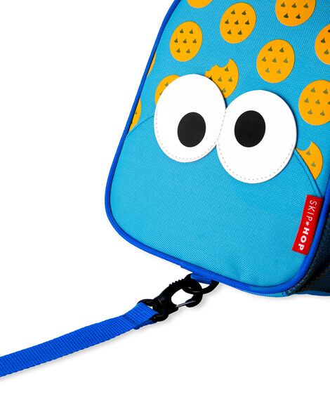 Product image 3 of Sesame Street Mini Backpack With Safety Harness - Cookie Monster