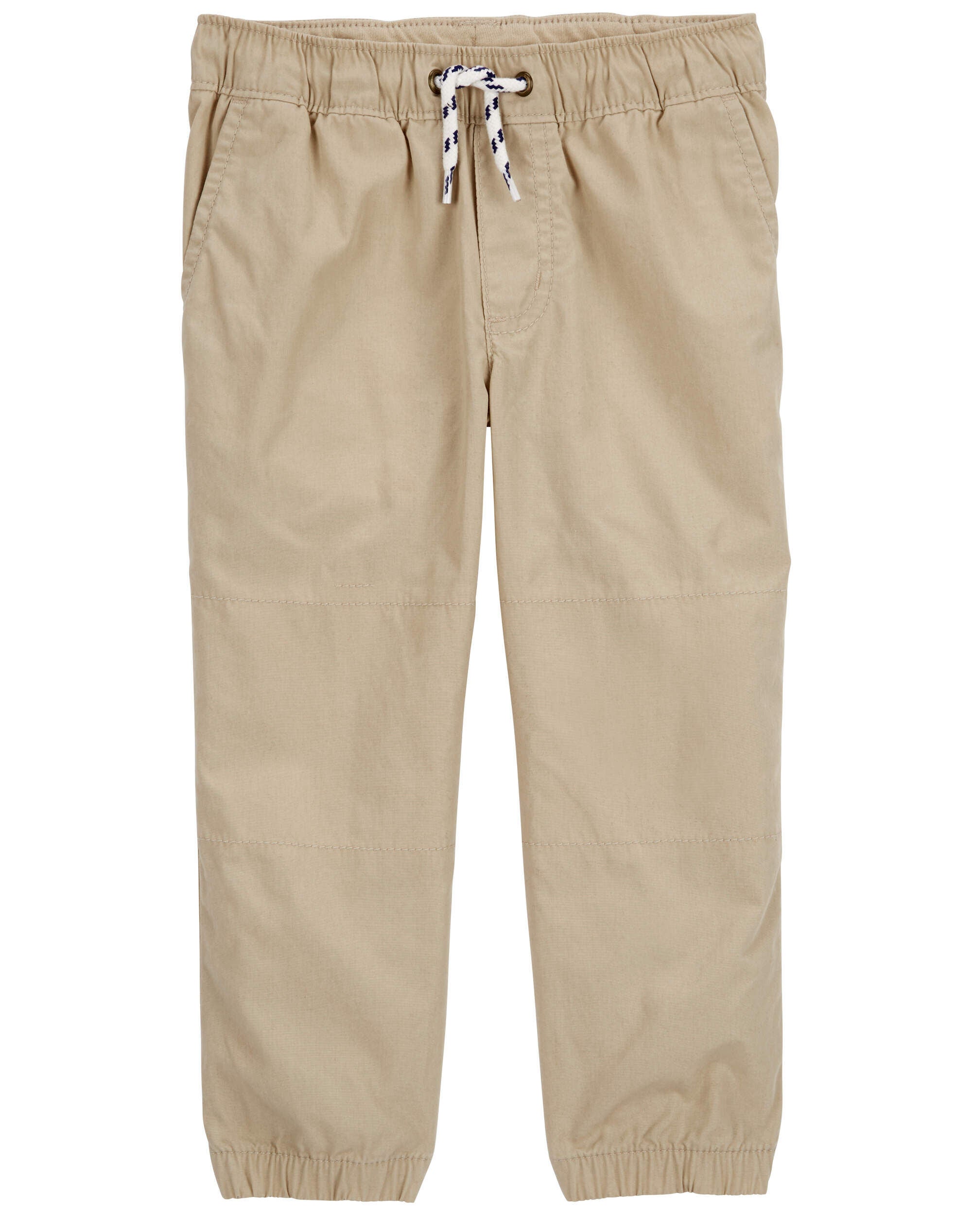 Youth khaki joggers on sale