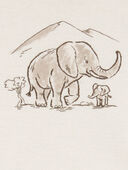 Grey/Ivory - Baby 3-Piece Elephant Little Jacket Set, Selected