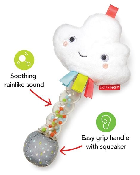  Product image 3 of Silver Lining Cloud Rainstick Rattle