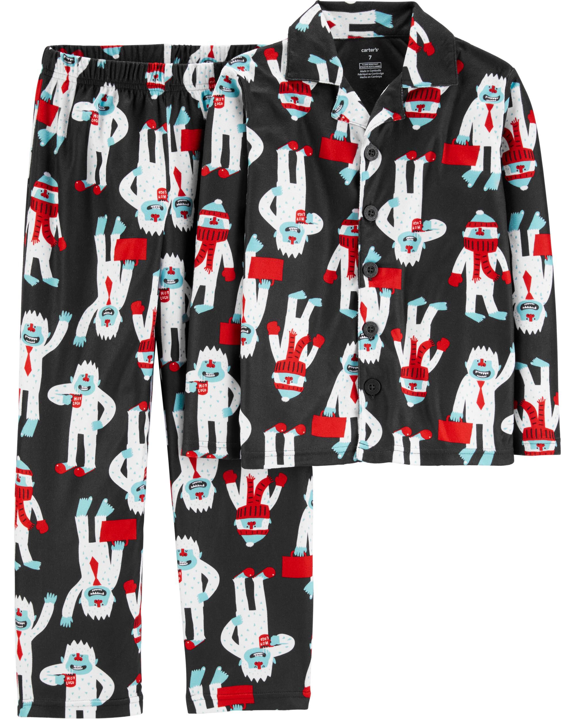 carters snowman pajamas