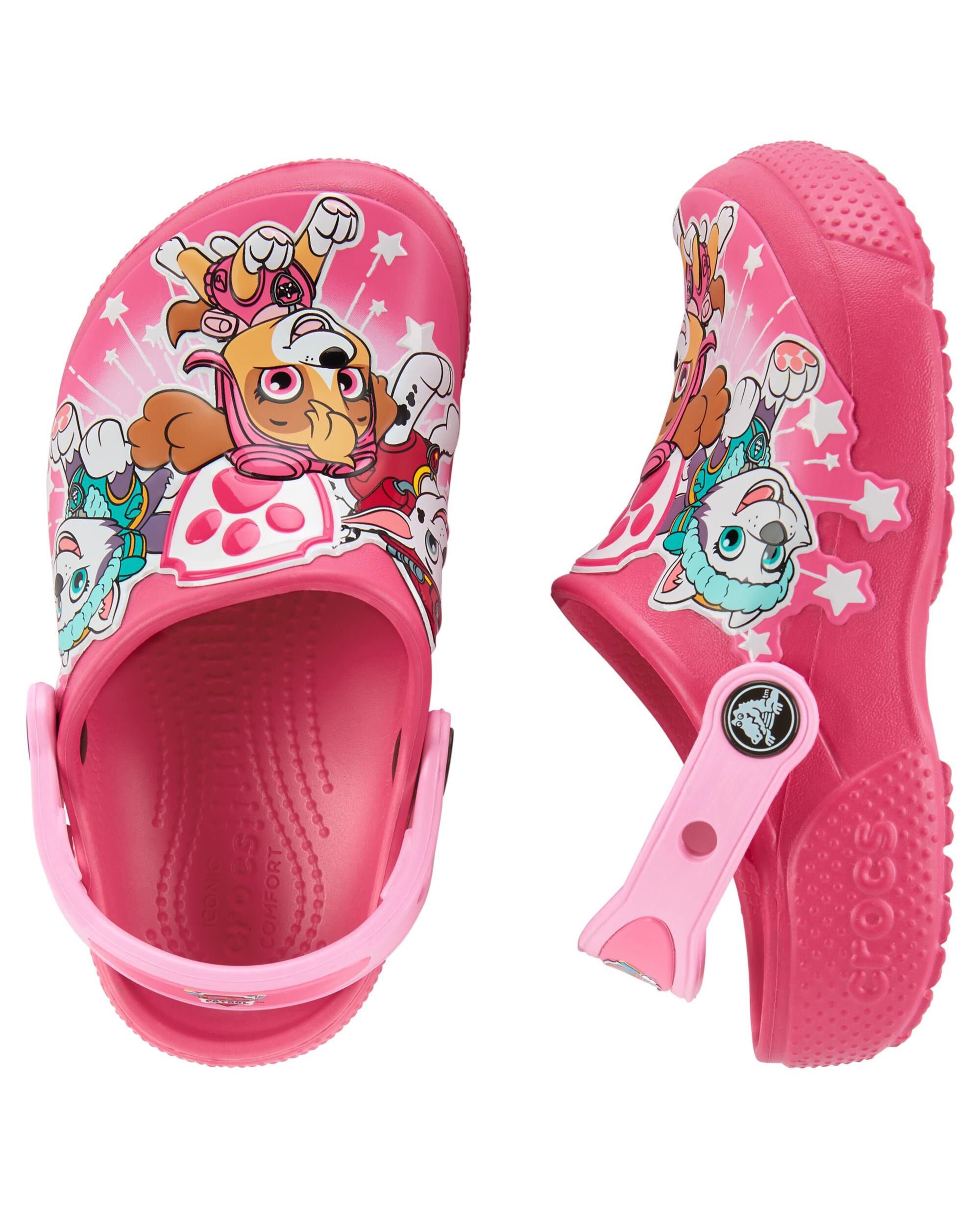 paw patrol crocs size 11