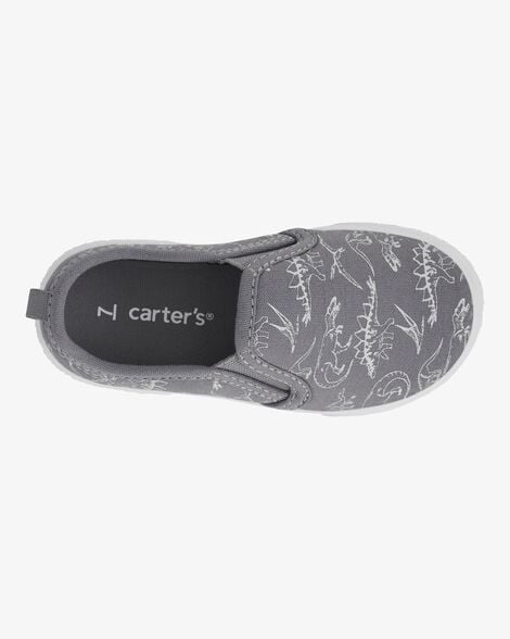 Product image 4 of Toddler Dinosaur Slip-On Sneakers