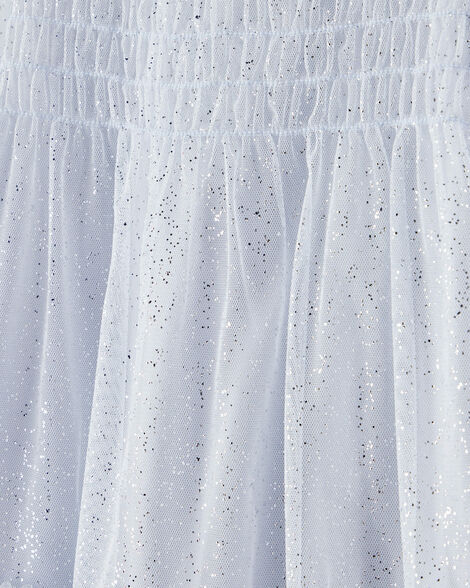 Product image 2 of Toddler Girl Short-Sleeve Tulle Occasion Dress - Blue