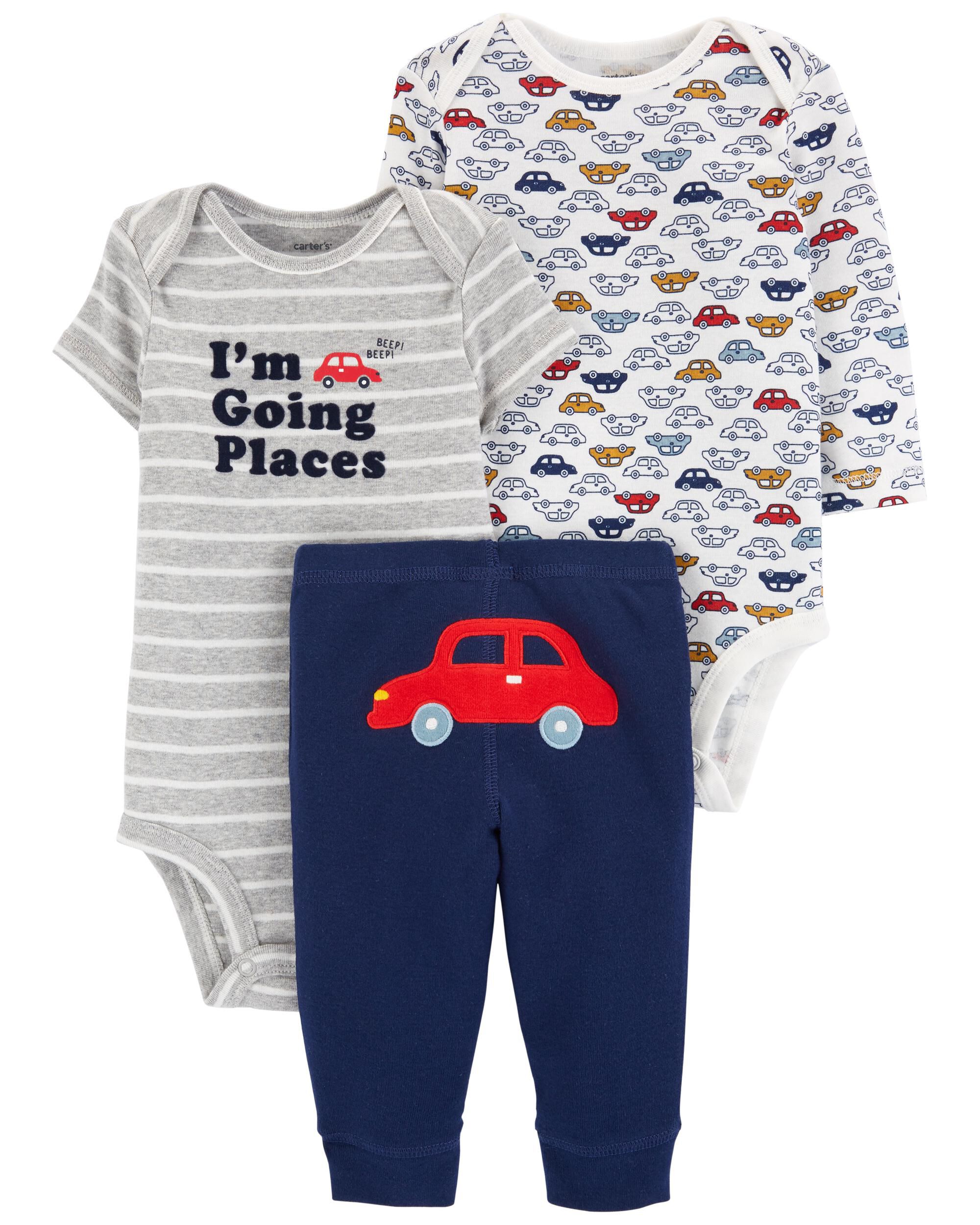 3-Piece Bodysuit Pant Set