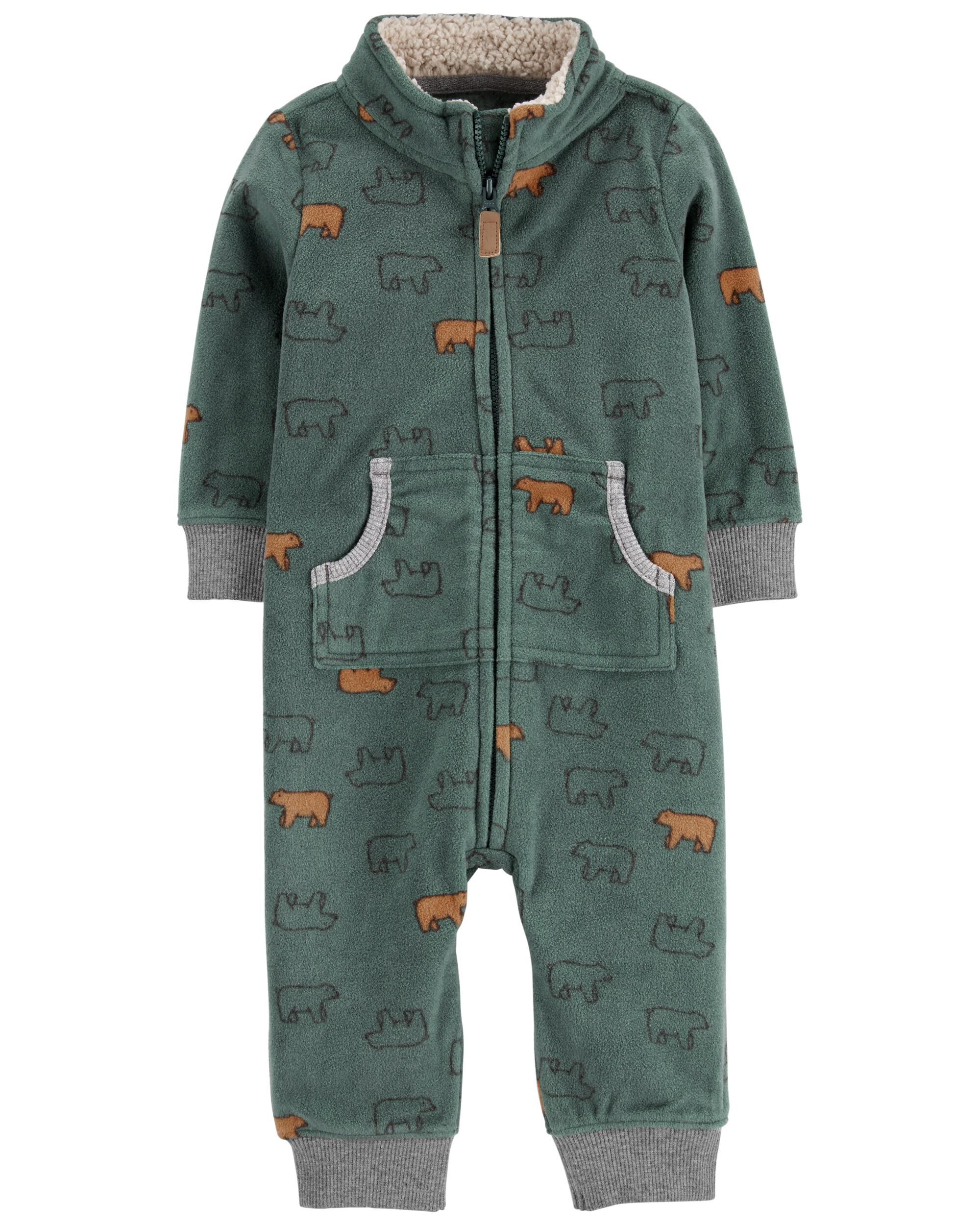 Bear Fleece Jumpsuit