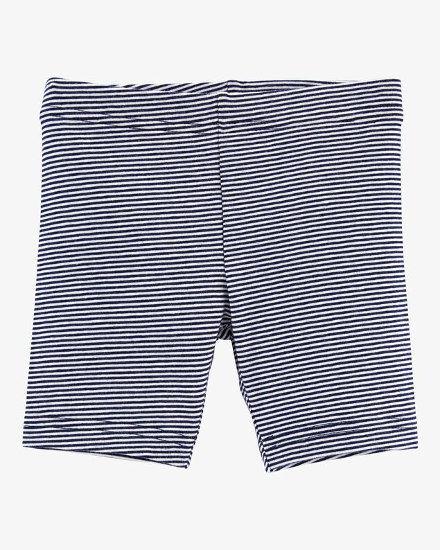 Product image 1 of Toddler Girl Striped Tumbling Shorts - Navy
