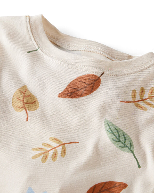 Product image 2 of Baby Organic Cotton Pajamas in Autumn Leaves Print
