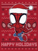 Red - Toddler Spider-Man Christmas Pullover, Selected