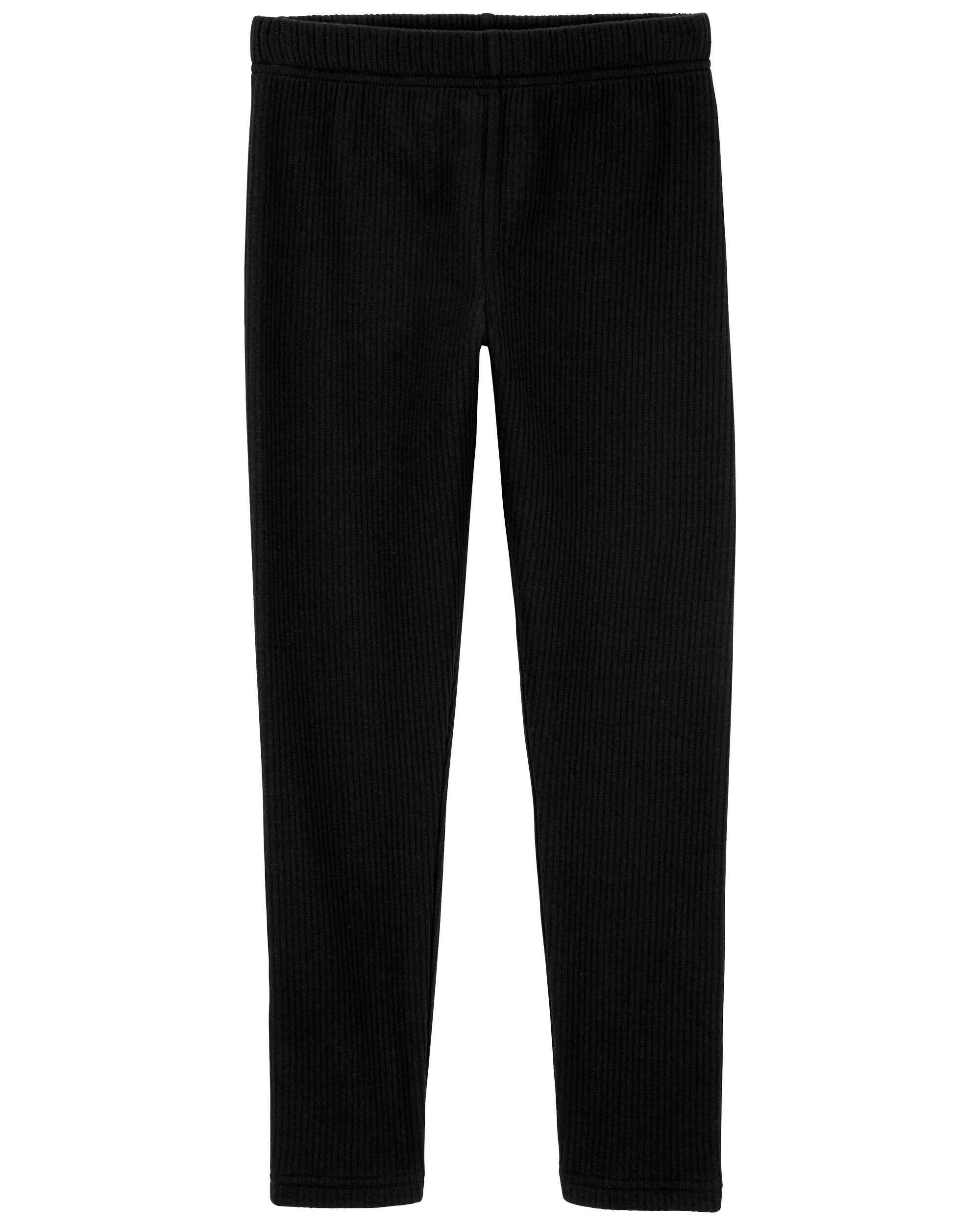 Toddler girls fleece lined leggings 2025