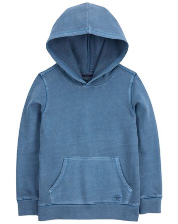 Kid French Terry Lined Hooded Pullover