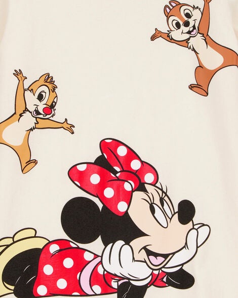  Product image 2 of Kid Disney© Minnie Mouse Short-Sleeve Graphic Tee - Cream