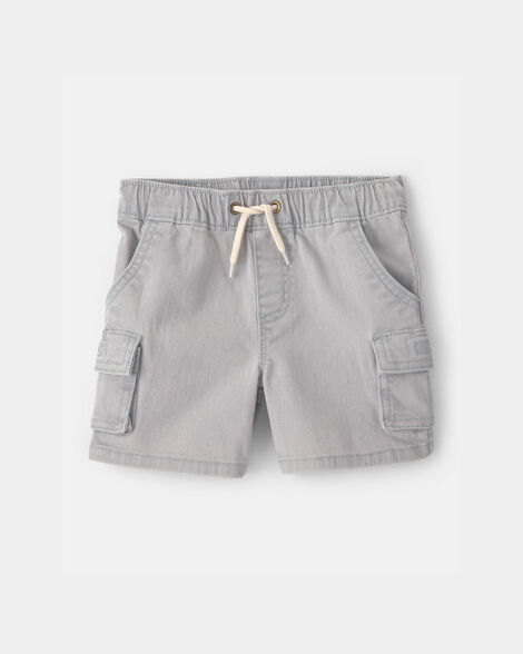 Toddler Boy Cargo Shorts - Grey