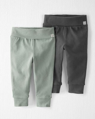 Product image 1 of Baby 2-Pack Organic Cotton Joggers