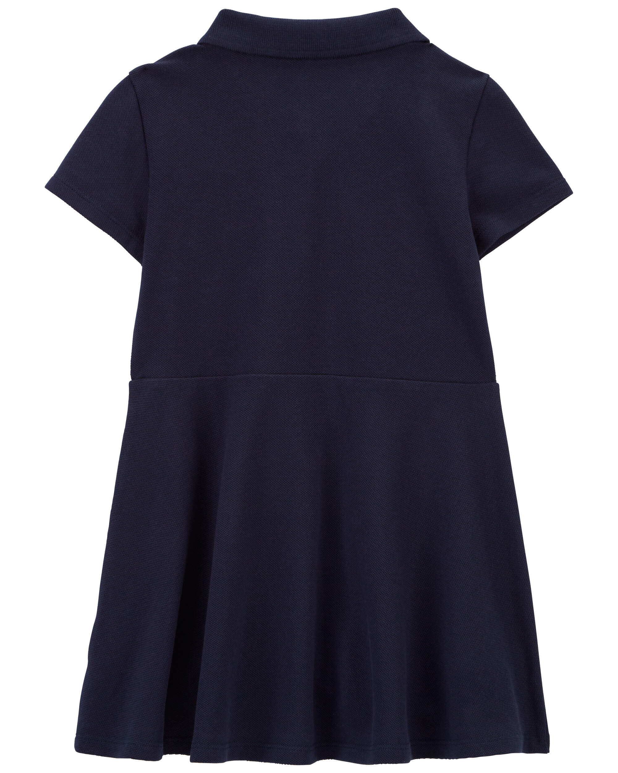 Scalloped Polo Dress / Sサイズ　Baby Blue Ralph Lauren Girls Blue Logo Polo Dress | Junior Couture