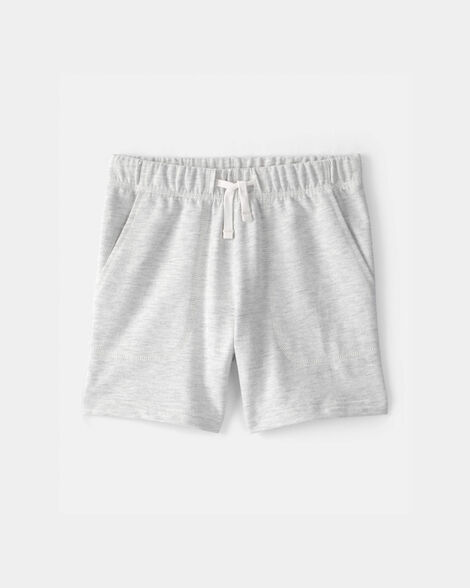 boys french terry shorts - grey