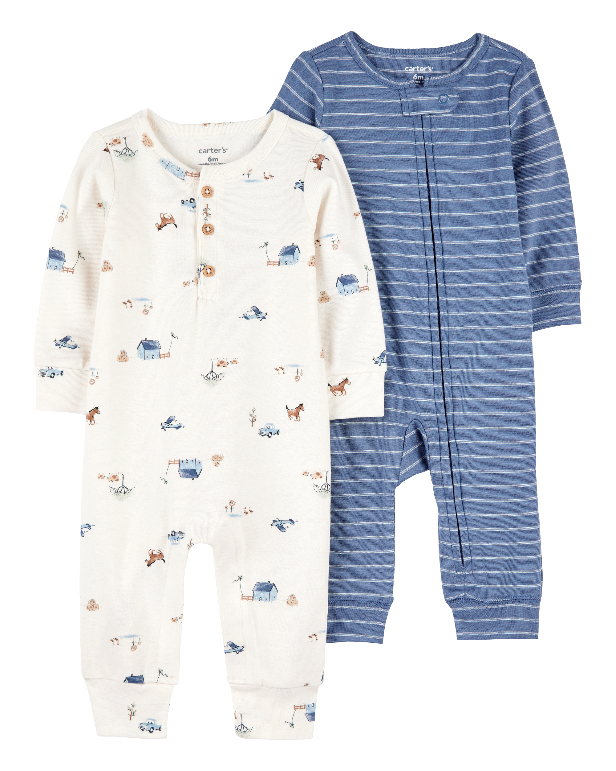 Baby 2-Pack Jumpsuits