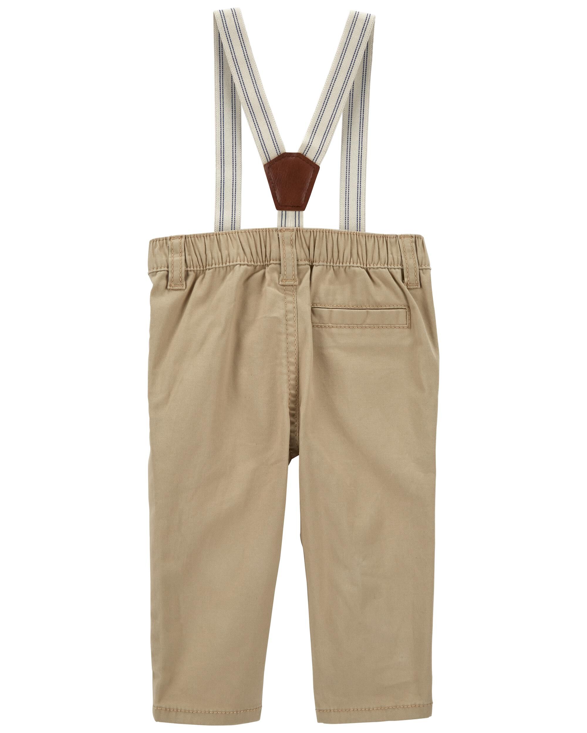 Baby Twill Suspender Pants OshKosh Carter s