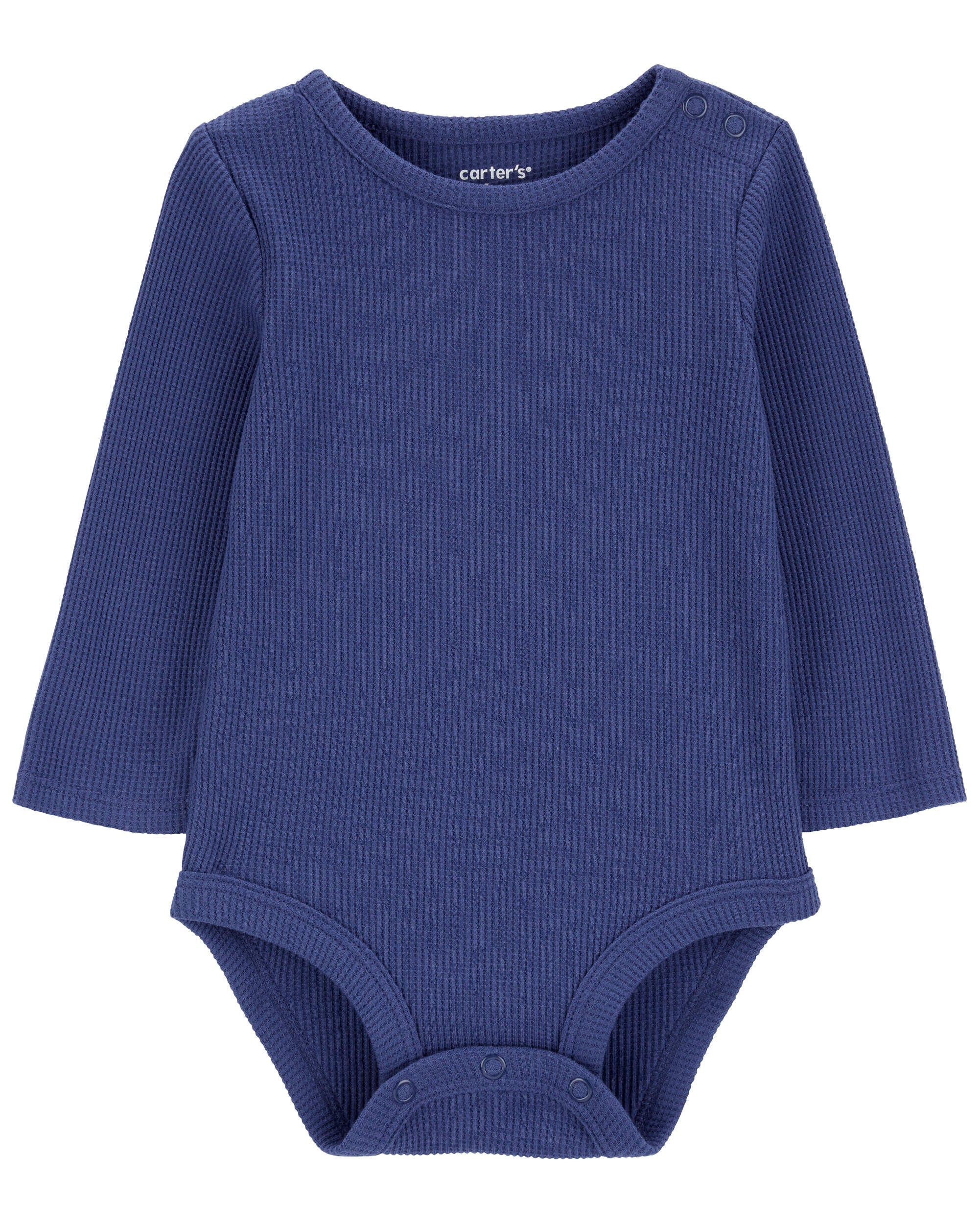 海外並行輸入正規品 Baby Waffle Carter's | Carter's - Bodysuit Long-Sleeve Knit トップス