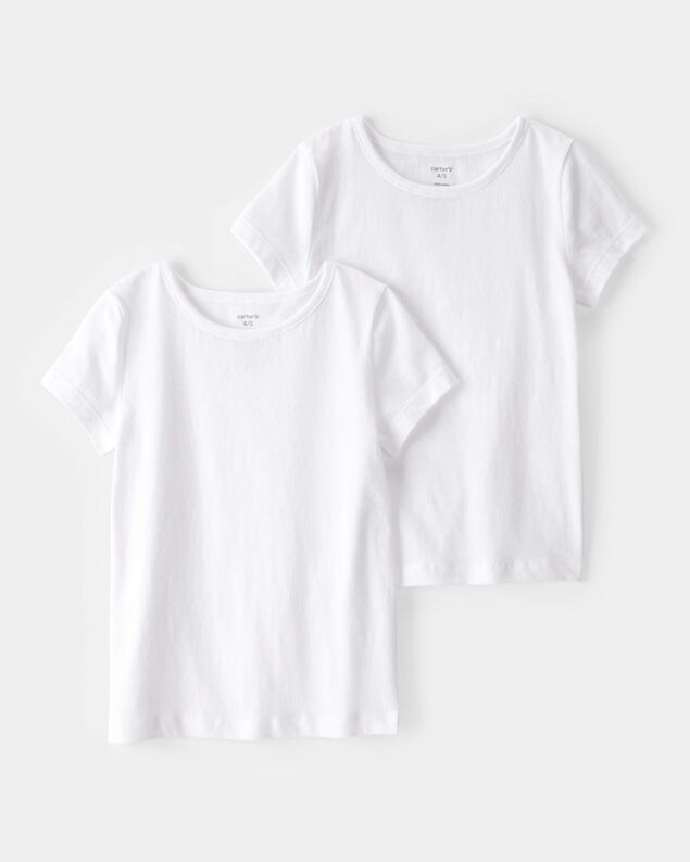 Product image 1 of Kid 2-Pack Cotton Undershirts