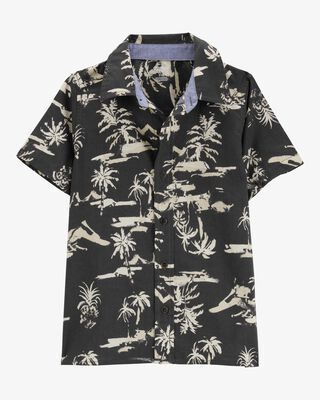 Product image 1 of Kid Short-Sleeve Tropical Button-Front Shirt