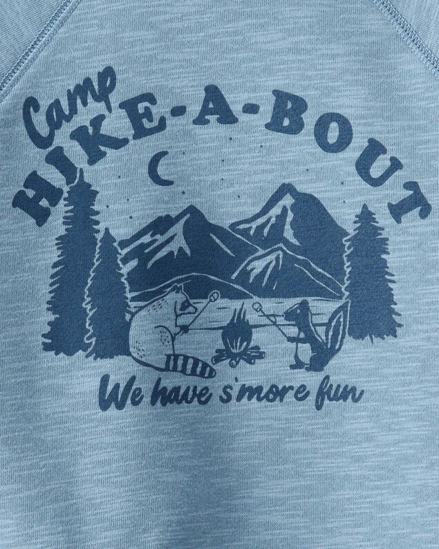 Product image 2 of Toddler Boy Camping French Terry Pullover Sweatshirt - Blue