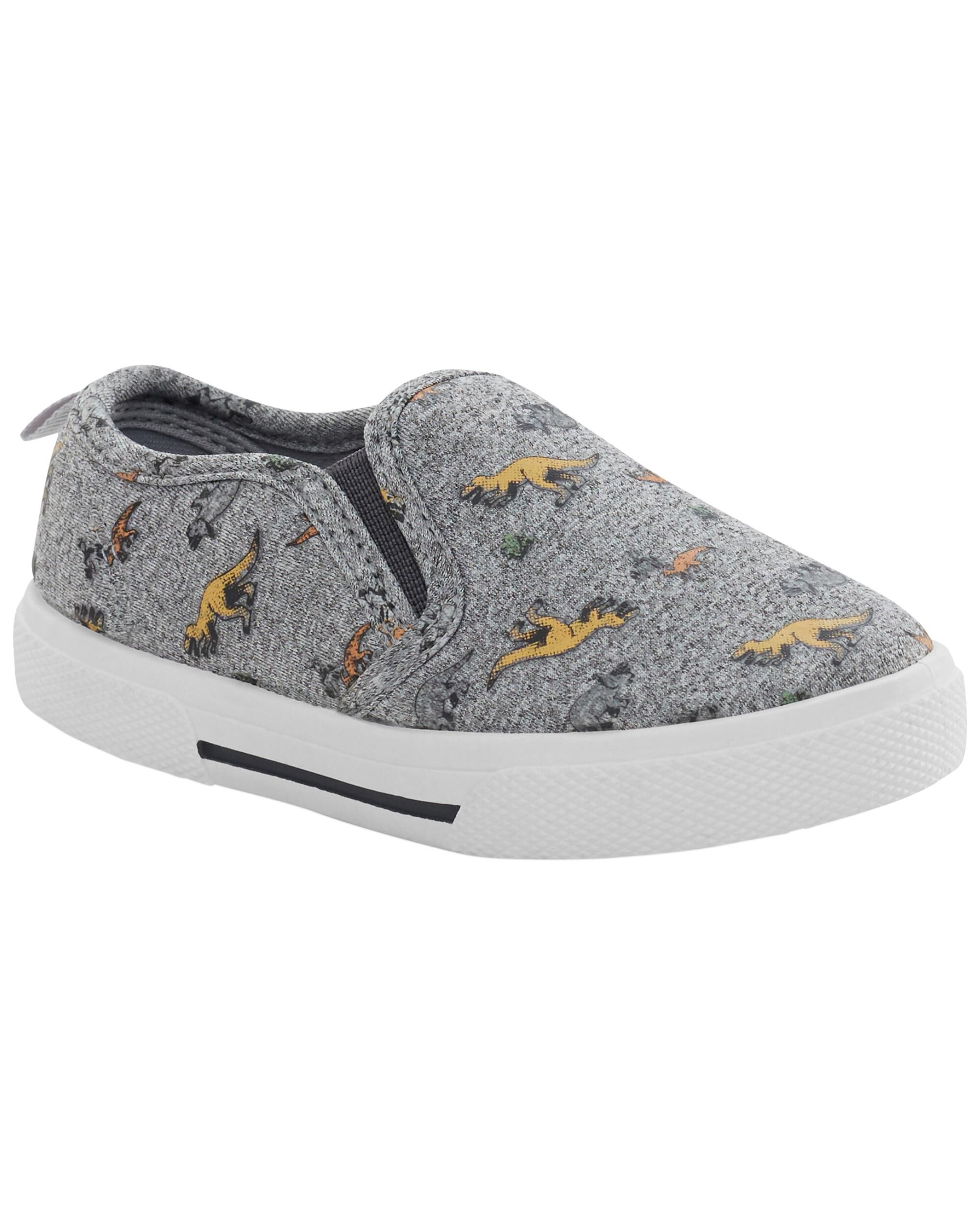 Dinosaur slip on shoes on sale