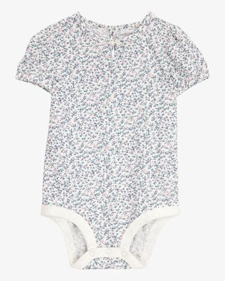 Product image 1 of Baby Floral Short-Sleeve Bodysuit