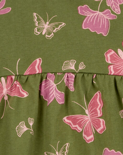  Product image 3 of Toddler Floral Jersey Dress