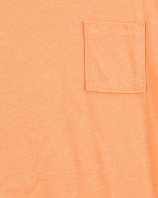 Product image 2 of Kid Solid Short-Sleeve Tee - Orange