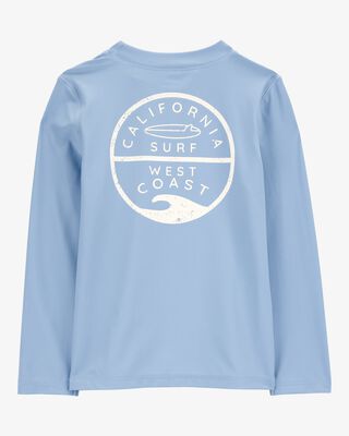 Product image 2 of Kid Surfboard Long Sleeve Rashguard - Blue