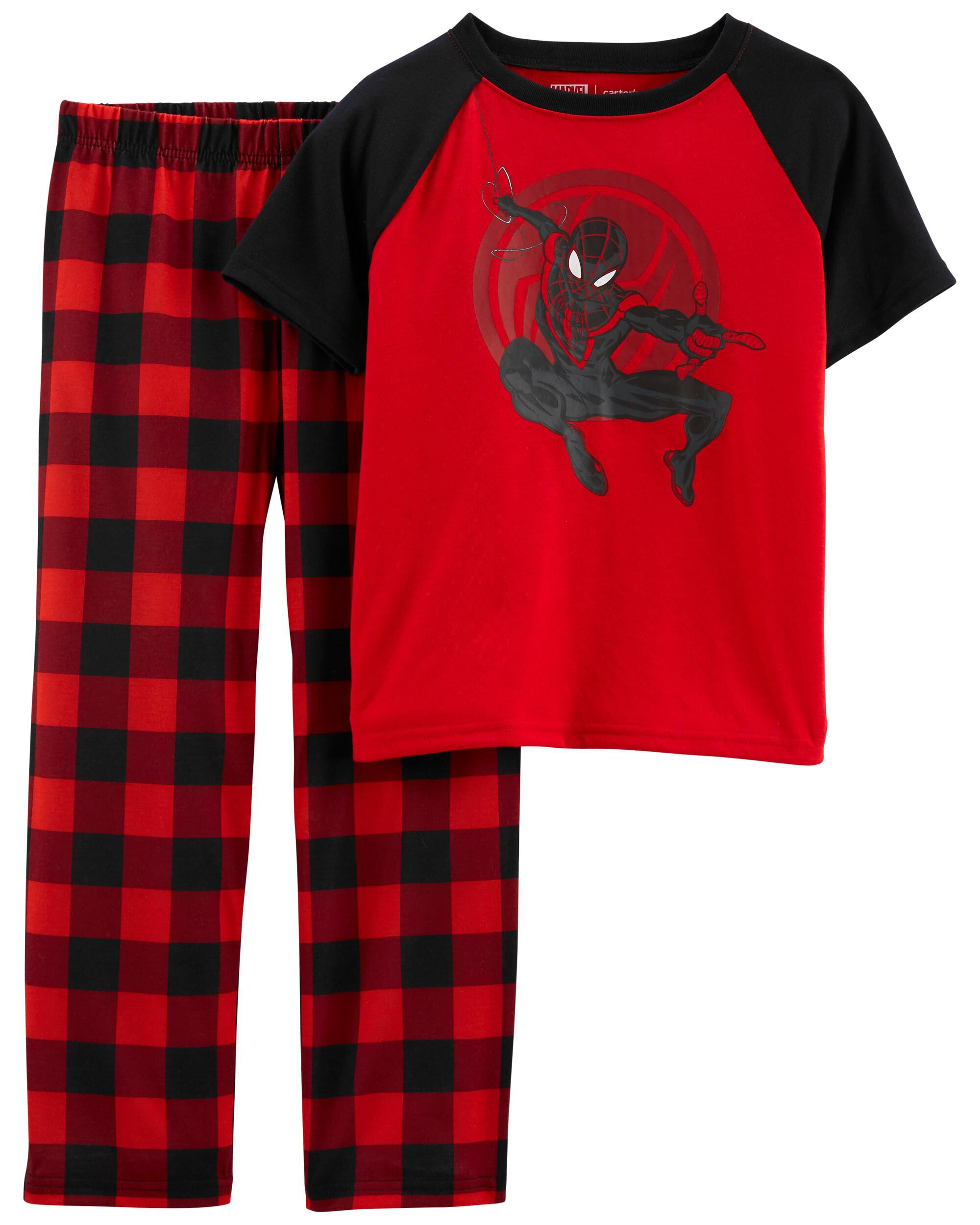 Kid 2 Piece Spider Man Loose Fit Pajamas