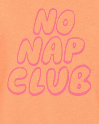 Product image 2 of Toddler No Nap Club Short-Sleeve Graphic Tee - Orange