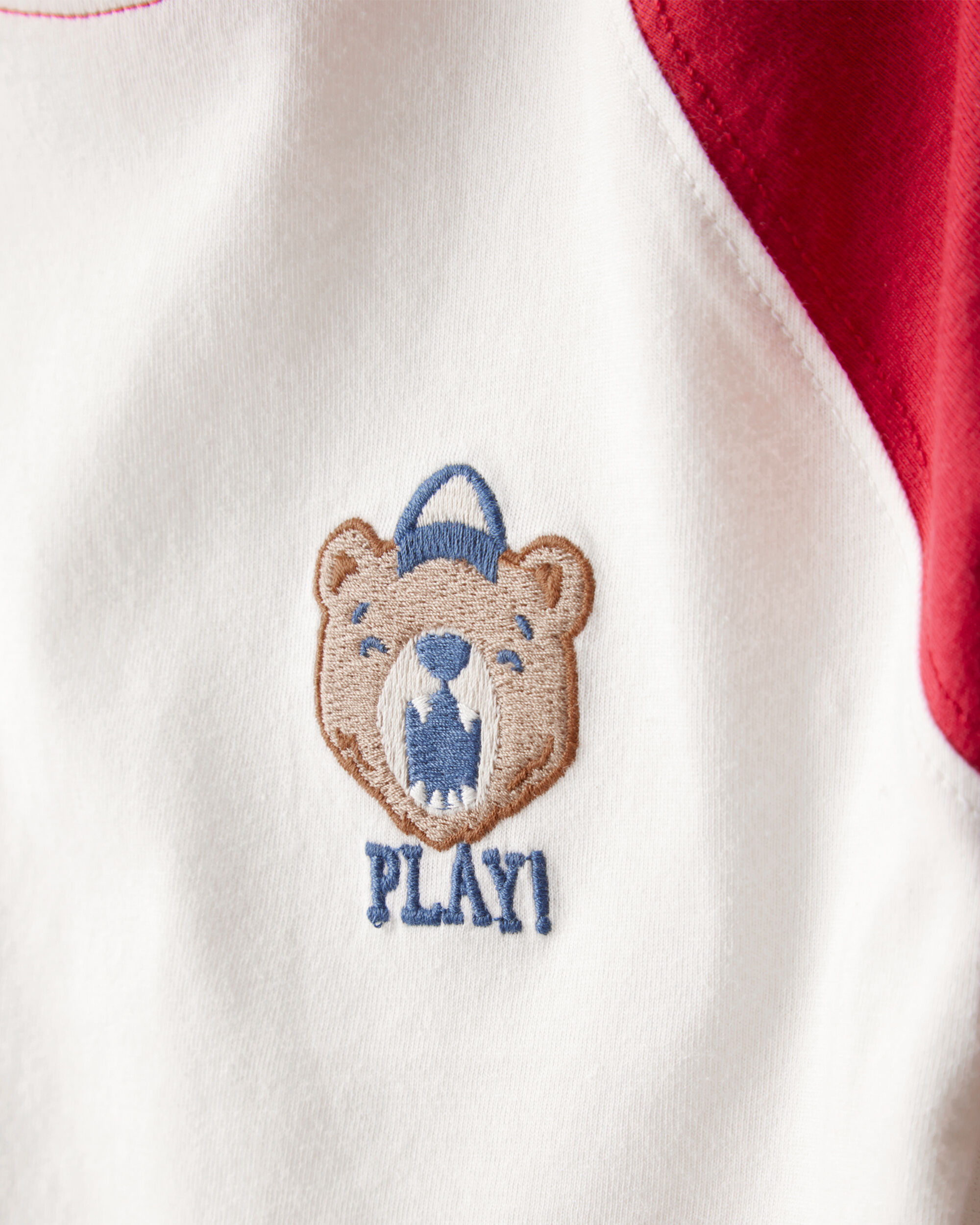 Toddler Boy Bear Short-Sleeve Graphic Tee - White