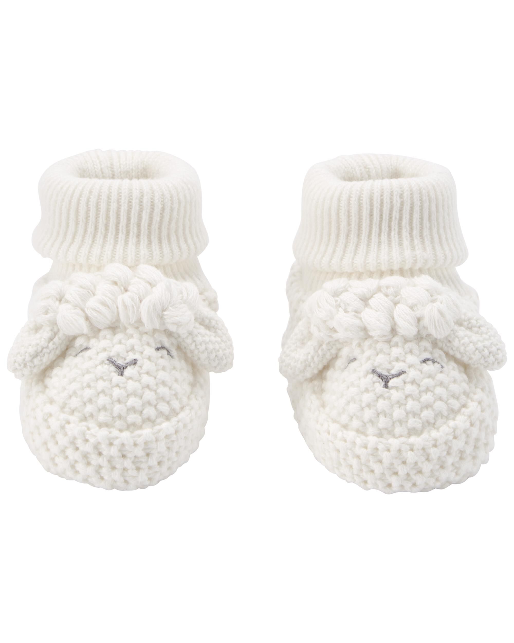sock booties baby