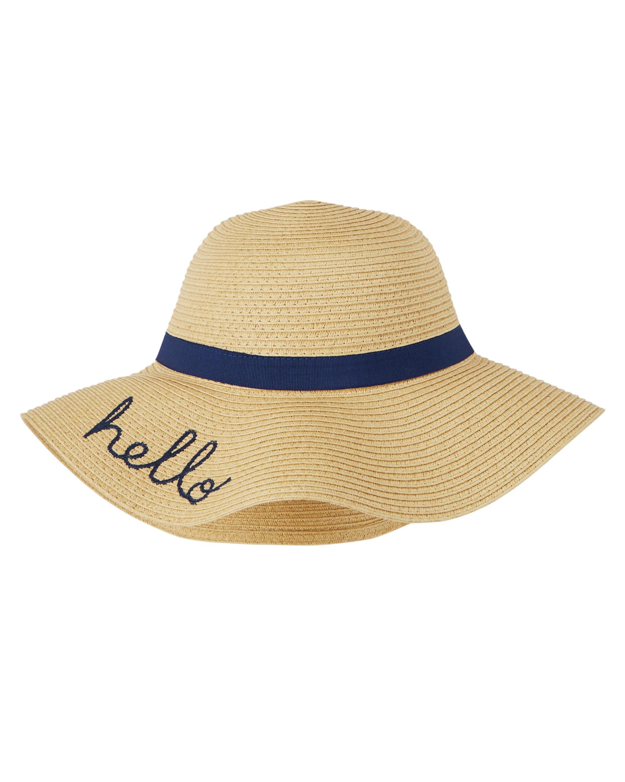 Carters sun hat girl shop