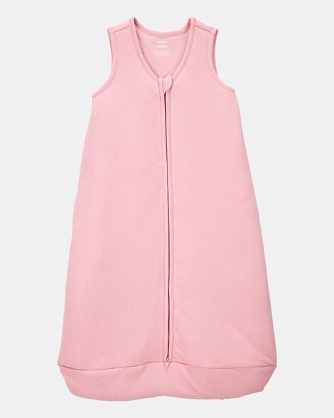 baby girl 2-way zip purelysoft wearable blanket - pink