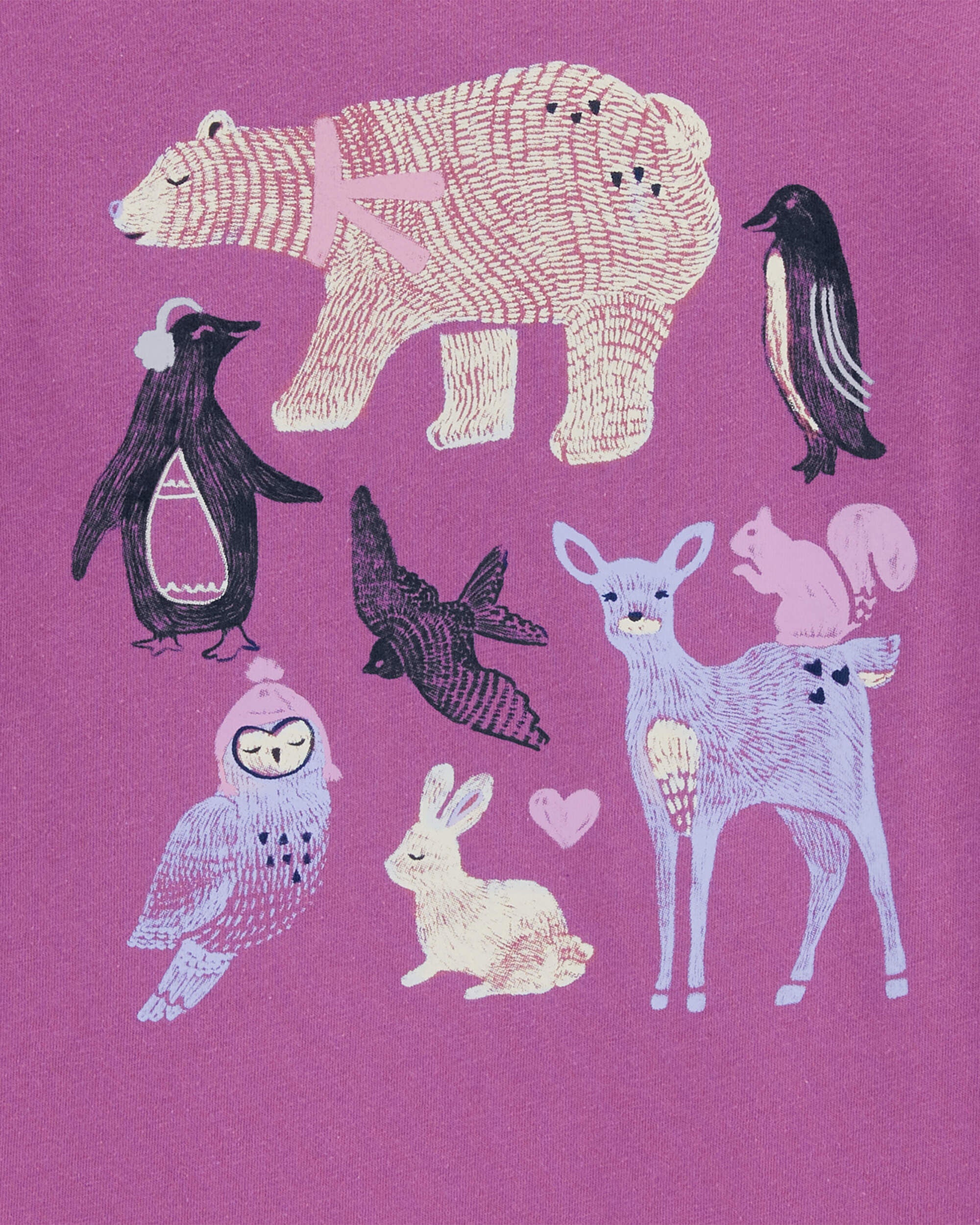 Kid Arctic Animals Long-Sleeve Graphic Tee - OshKosh | Carter's Kid Arctic Animals Long-Sleeve Graphic Tee - OshKosh | Carter's