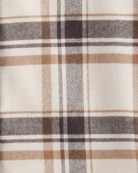 Product image 3 of Baby Boy Western Plaid Cotton Long-Sleeve Button-Down