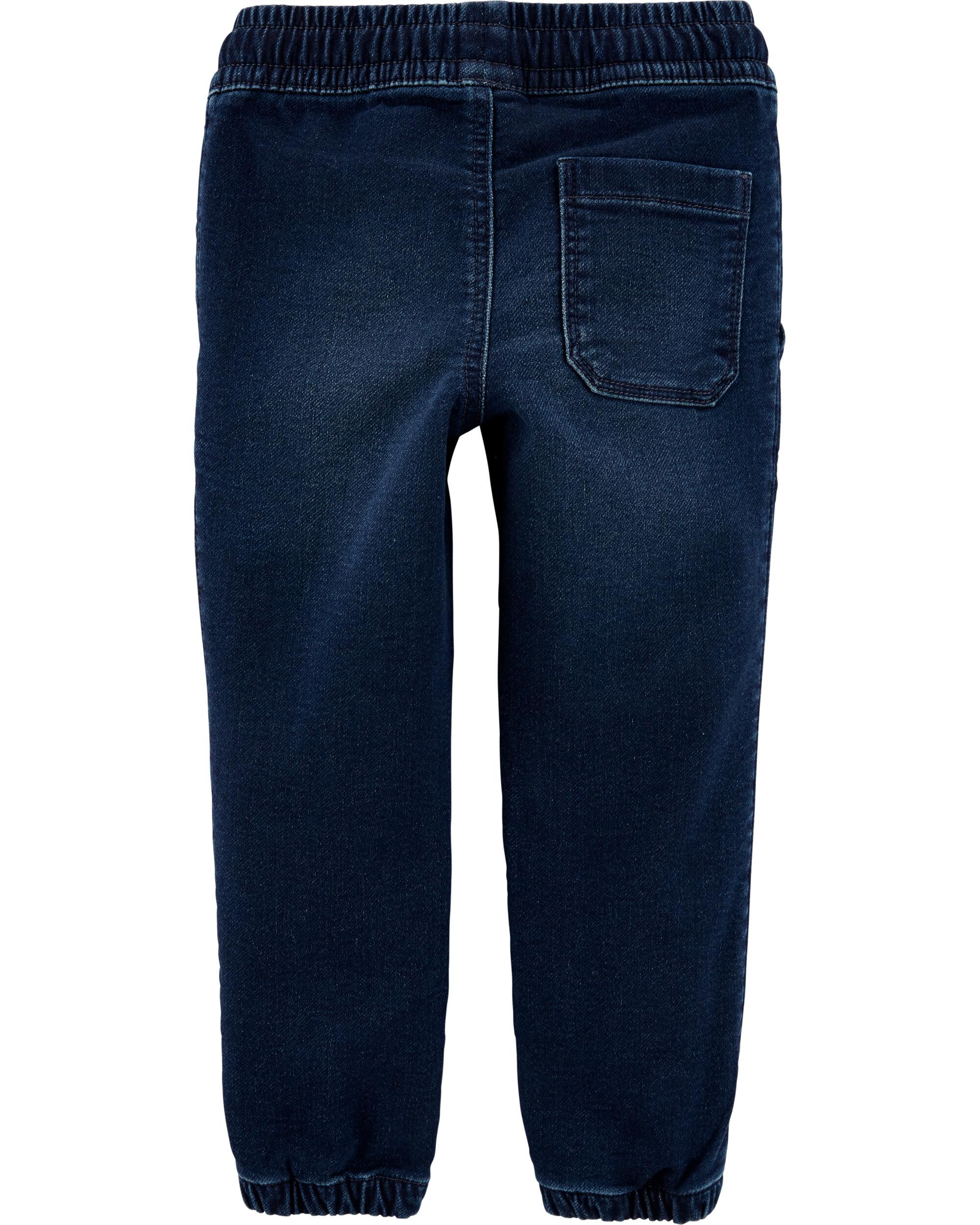 baby boy denim joggers
