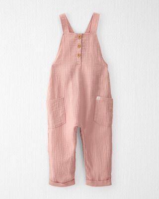 Product image 1 of Toddler Organic Cotton Gauze Overalls