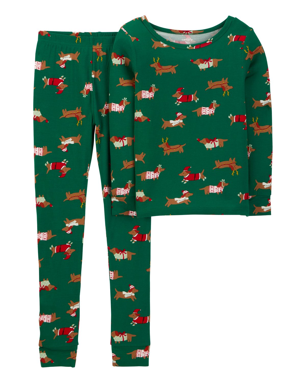 Kid 2 Piece Christmas Dog PurelySoft Pajamas Carter s Carter s